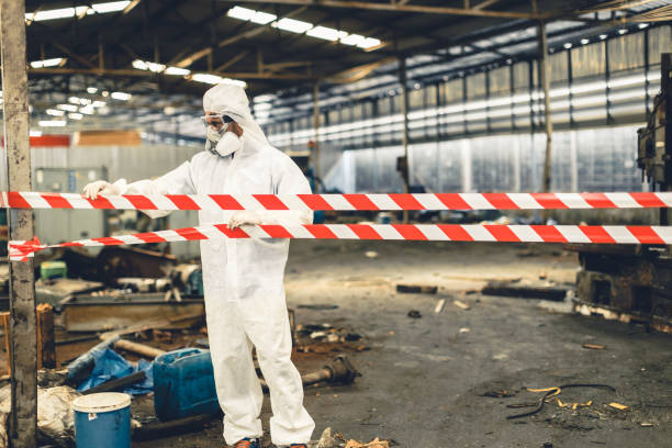 Professional Crime Scene Cleanup technician working in Brookville, IN